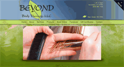 Desktop Screenshot of beyondbodytherapy.com